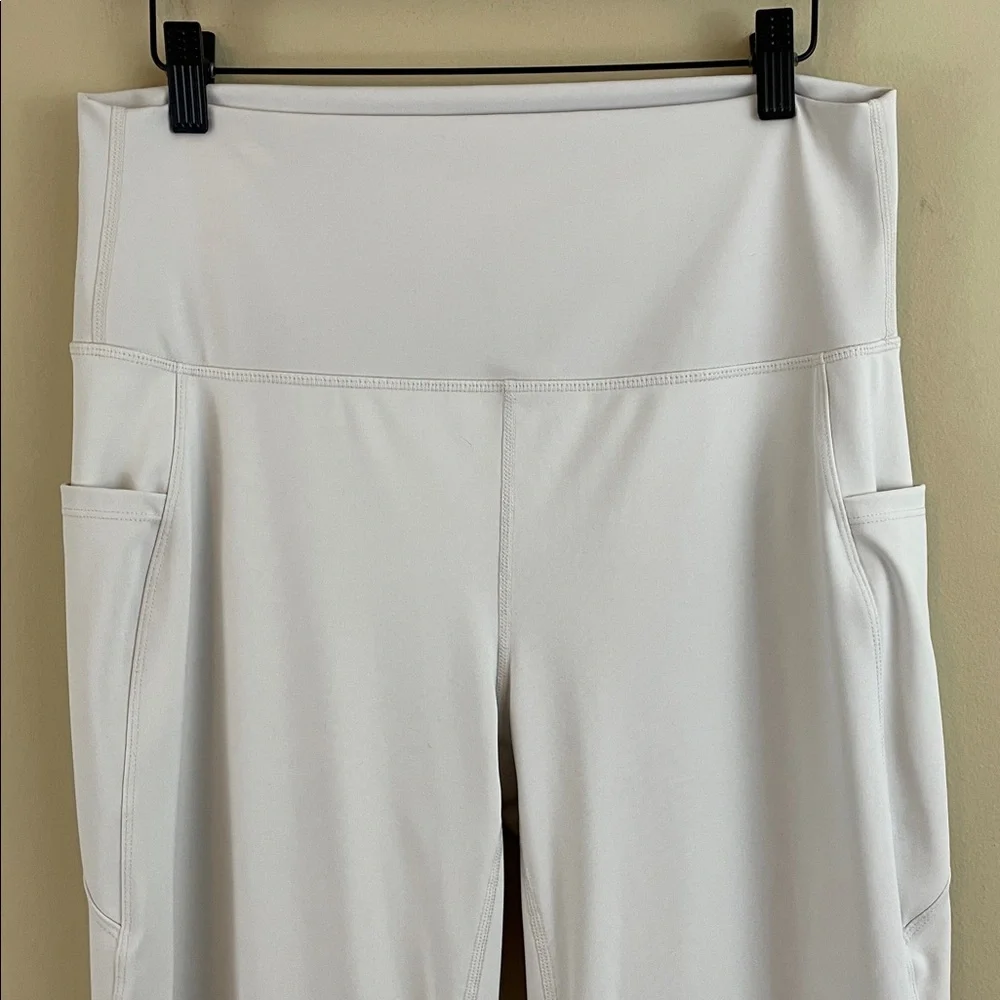 Zenana high rise flare pants White 1X